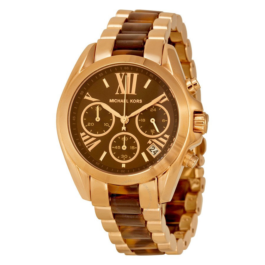 mk brown watch